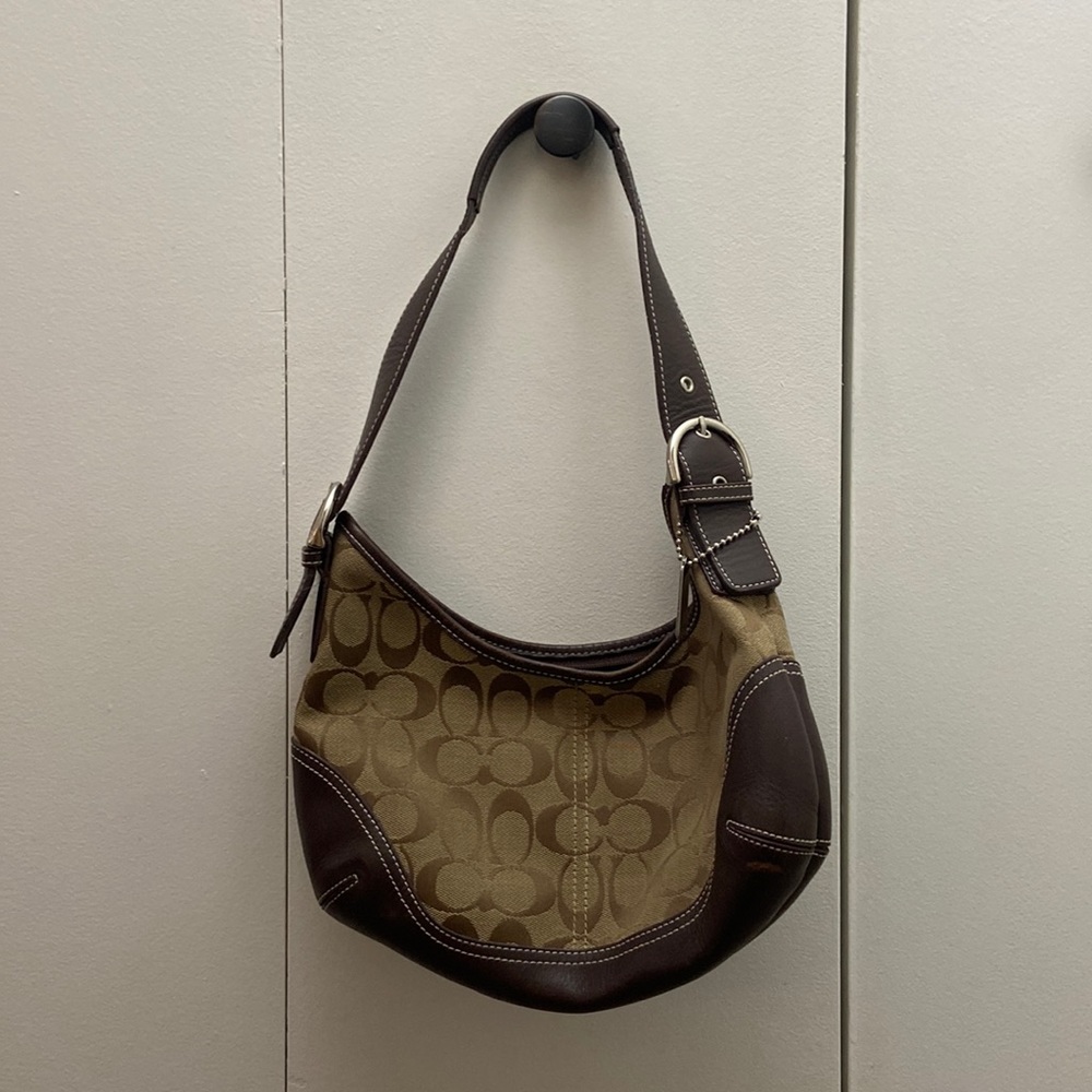 Brown coach bag. Great condition
